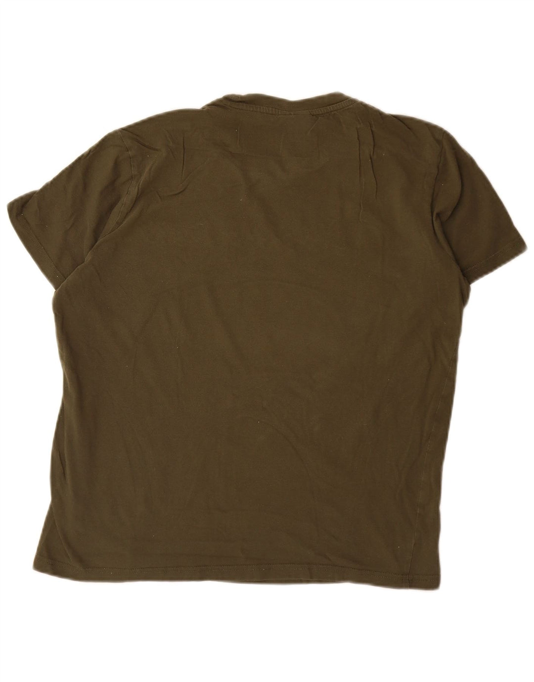 Champion Damen Übergroßes Grafik-T-Shirt-Oberteil UK 10 Small Khaki