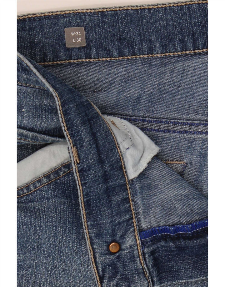 Mustang Herren Tramper Slim Jeans W34 L30 Blau