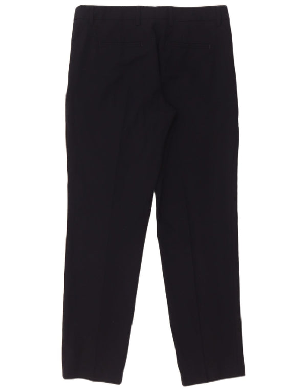 Marks & Spencer Damen Anzughose UK 10 Small W30 L29 Marineblau