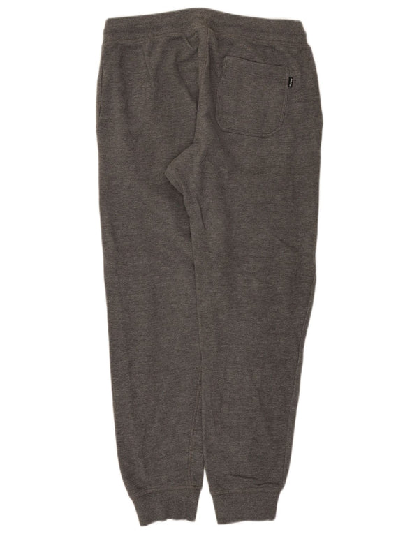 Hurley Damen-Trainingshose, Jogginghose, Größe 40, Größe L, Grau, Baumwolle