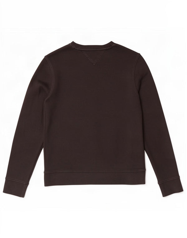 Gant Herren-Sweatshirt mit Grafik, groß, aus schwarzer Baumwolle