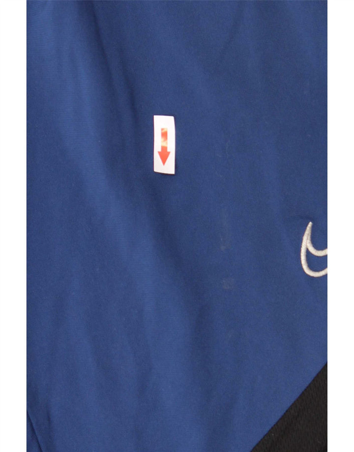 Nike Herren Dri Fit Trainingshose Mittelgroßes marineblaues Farbblock-Polyester
