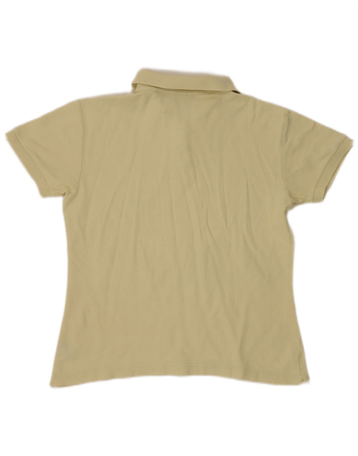 Fila Damen Poloshirt UK 14 Mittelgelb