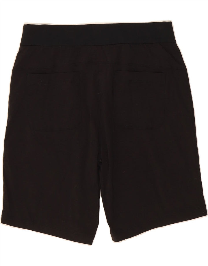 ATHLETA Womens Bermuda Shorts US 10 Large W34 Black Nylon Vintage Athleta and Second-Hand Athleta from Messina Hembry 