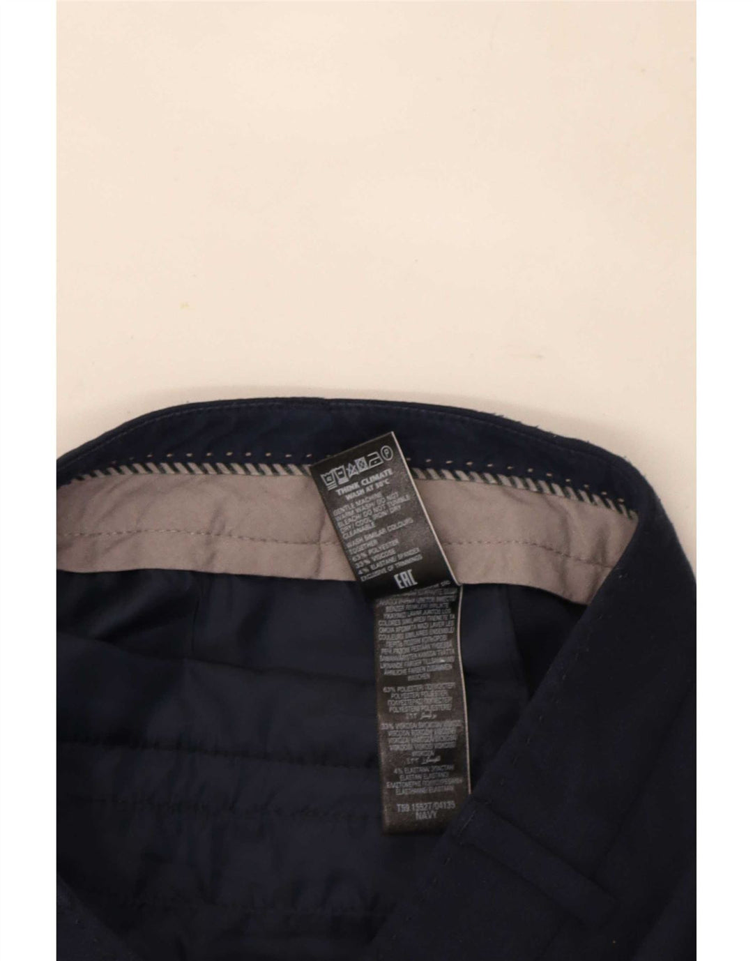 Marks & Spencer Damen Anzughose UK 12 M W30 L30 Marineblau