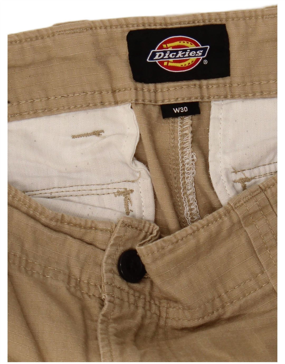DICKIES Gerade Cargohose für Herren, W30, L30, Beige