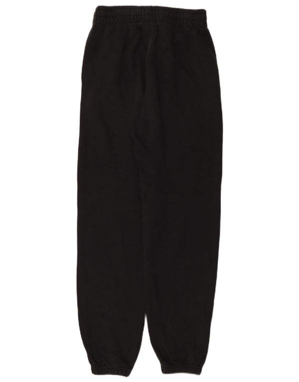 Adidas Damen Loose Fit Trainingshose Jogger UK 8 Small Schwarz Baumwolle