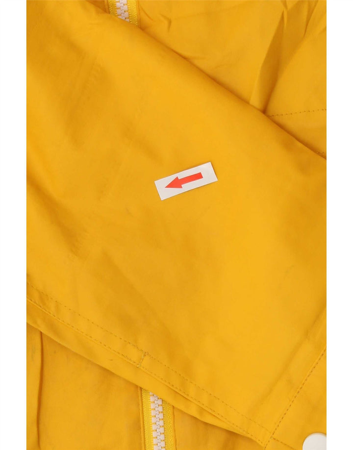 Marks & Spencer Damen-Regenjacke mit Kapuze, übergroß, Gr. 14, Gelb