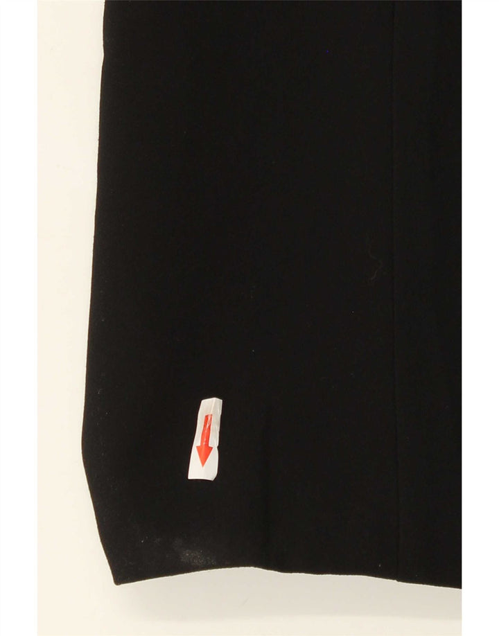 Zara Damen-Blazer mit 3/4-Ärmeln, offen, Gr. 14, mittelschwarz