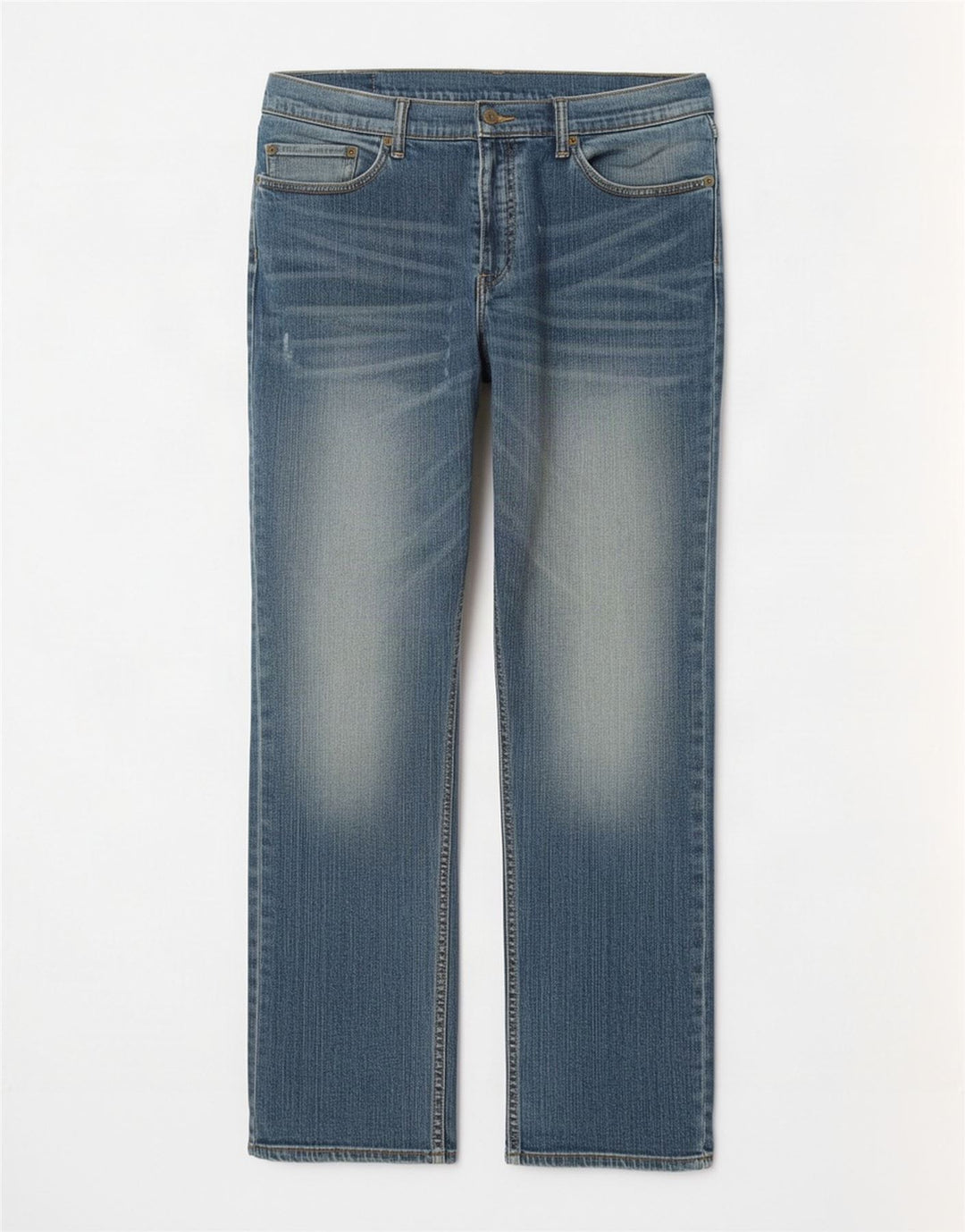 Levi's Herren 514 Straight Jeans W36 L32 Blaue Baumwolle