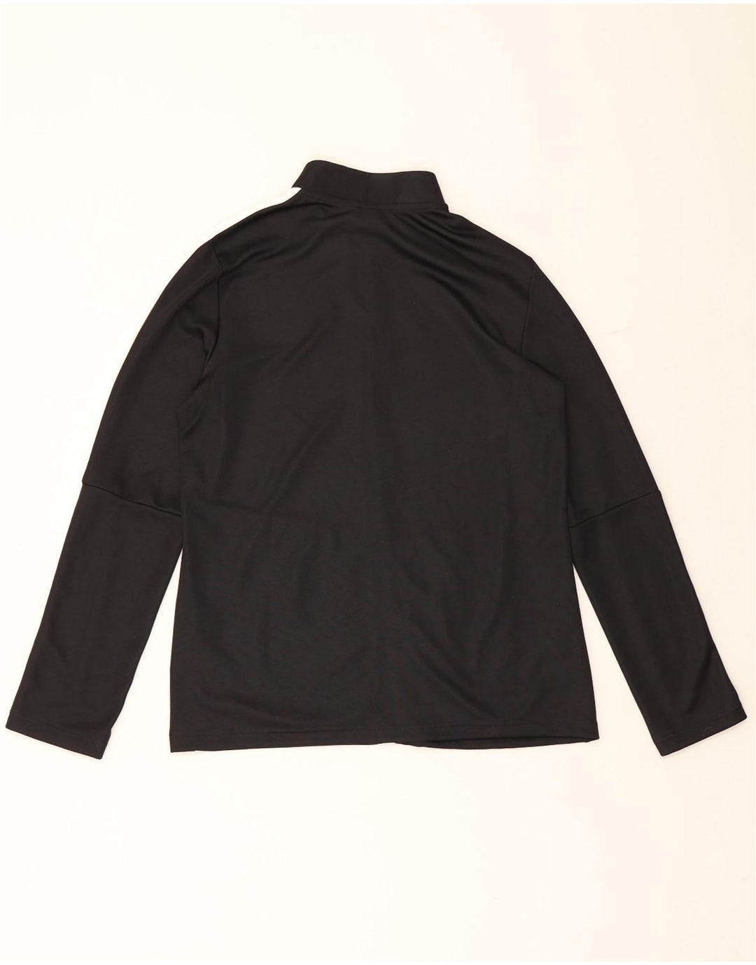 Adidas Damen Aeroready Trainingsanzug Top Jacke UK 16/18 Large Schwarz Polyester