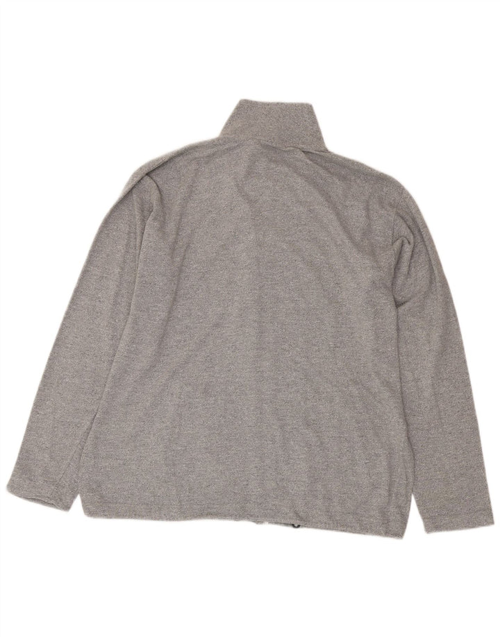Champion Herren-Trainingsanzug-Oberteil, große, grau gesprenkelte Baumwolle