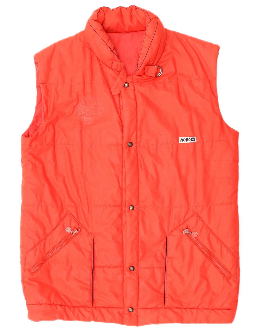 MC Ross Herren Wattierte Weste UK 38 Mittelrot
