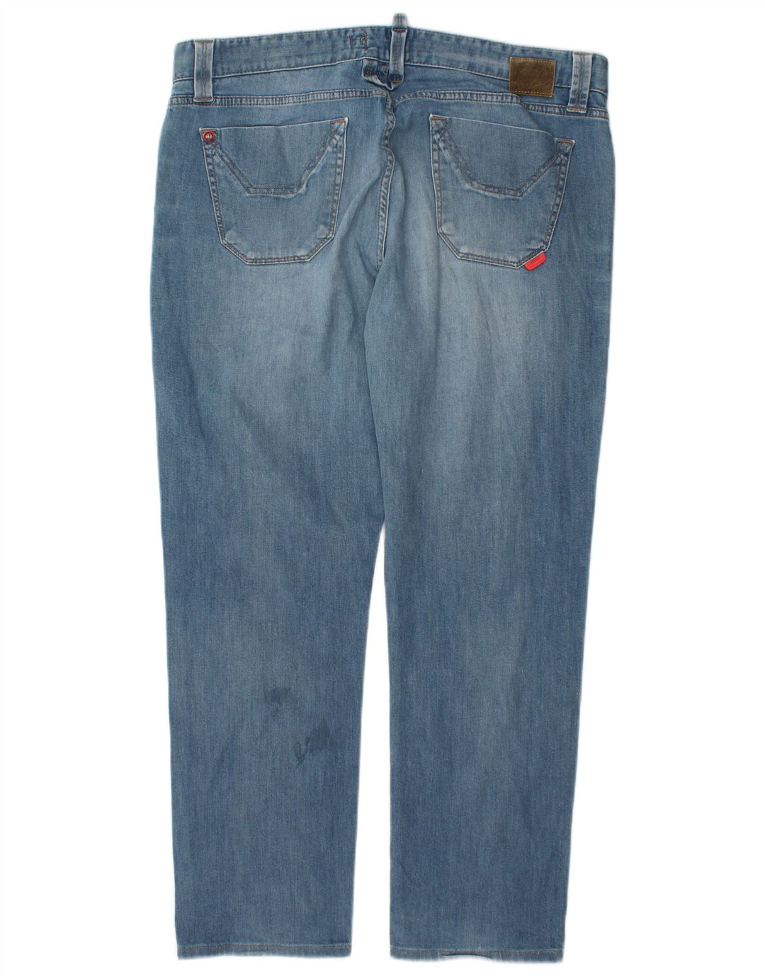 Jeckerson Herren Straight Jeans W38 L30 Blaue Baumwolle