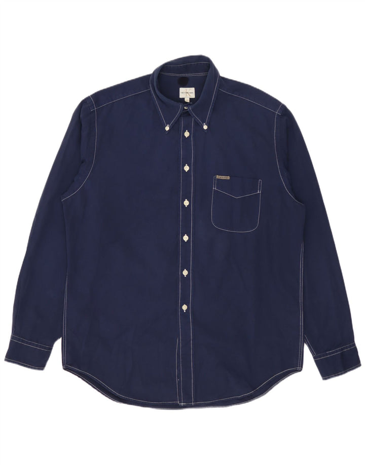 Calvin Klein Jeans Herrenhemd Medium Marineblau