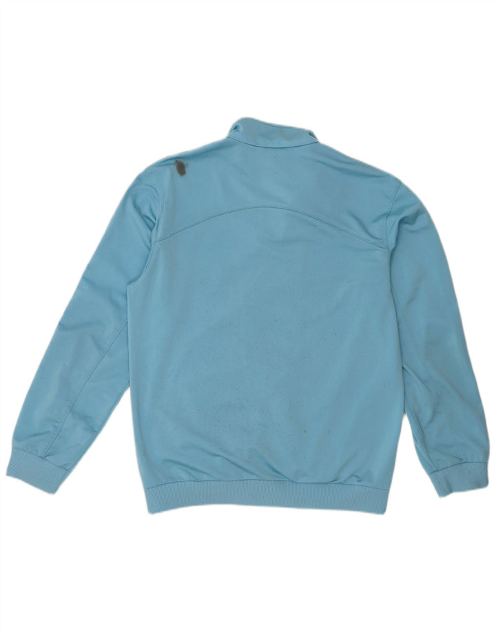 Adidas Jungen Trainingsanzug Top Jacke 13-14 Jahre Blaues Polyester