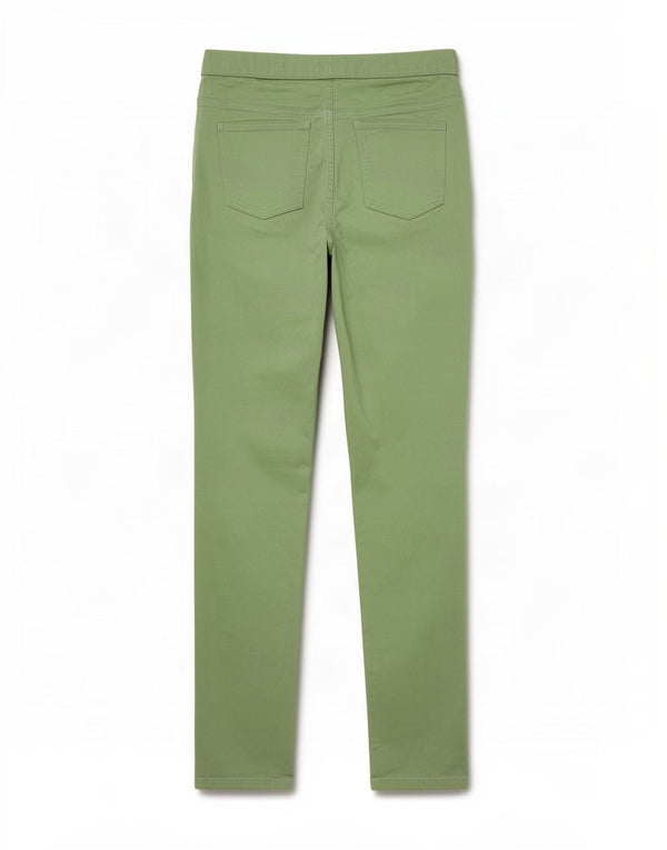 Marks & Spencer Damen Jegging-Jeans UK 12 Medium W30 L29 Grüne Baumwolle