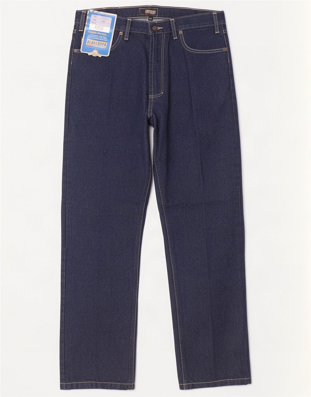 Blaklader Herren Straight Jeans W34 L32 Marineblau Baumwolle