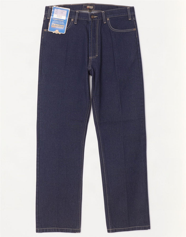 Blaklader Herren Straight Jeans W34 L32 Marineblau Baumwolle