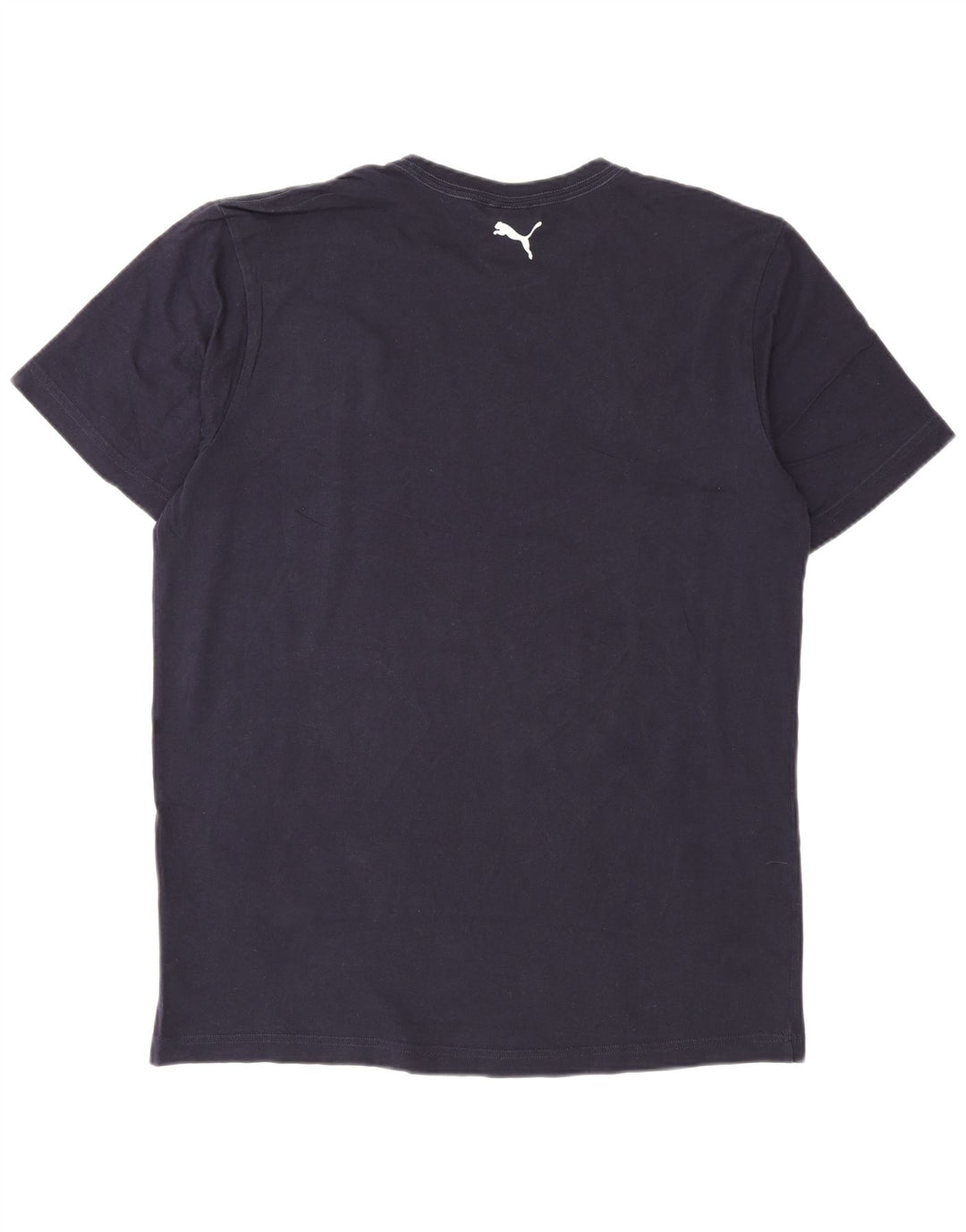 Puma Herren-T-Shirt mit Grafik, groß, marineblau, Baumwolle