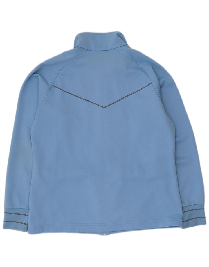 Lotto Damen-Trainingsanzug-Top-Jacke, UK 14, Größe L, blau, Polyester