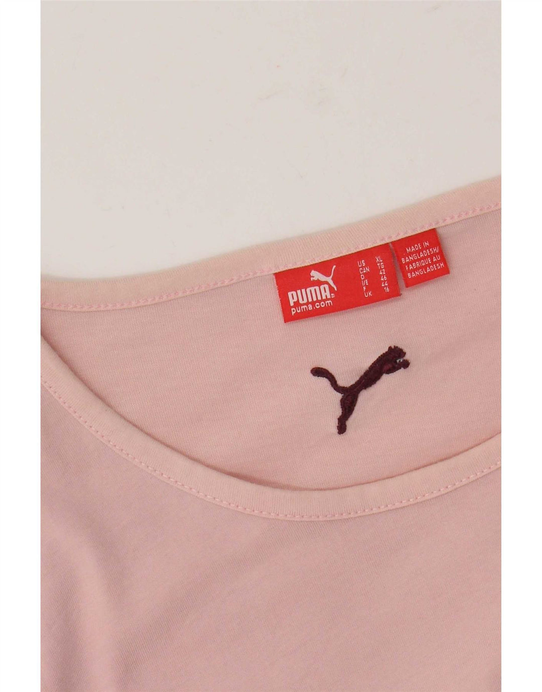 Puma Damen Grafik-Sweatshirt-Pullover UK 16 Large Pink