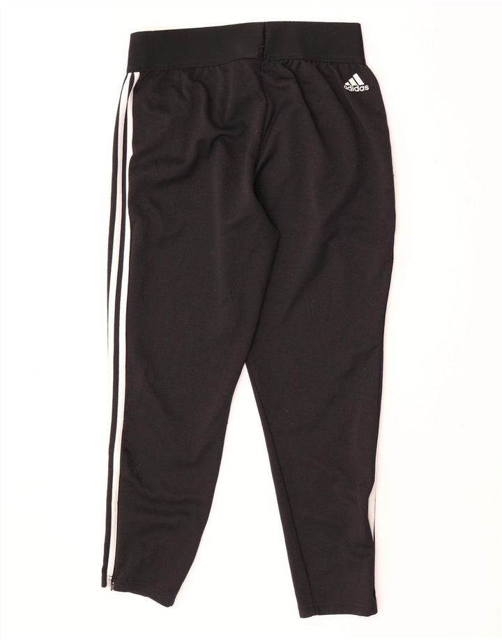 Adidas Damen-Trainingshose UK 12/14 Mittelschwarzes Polyester