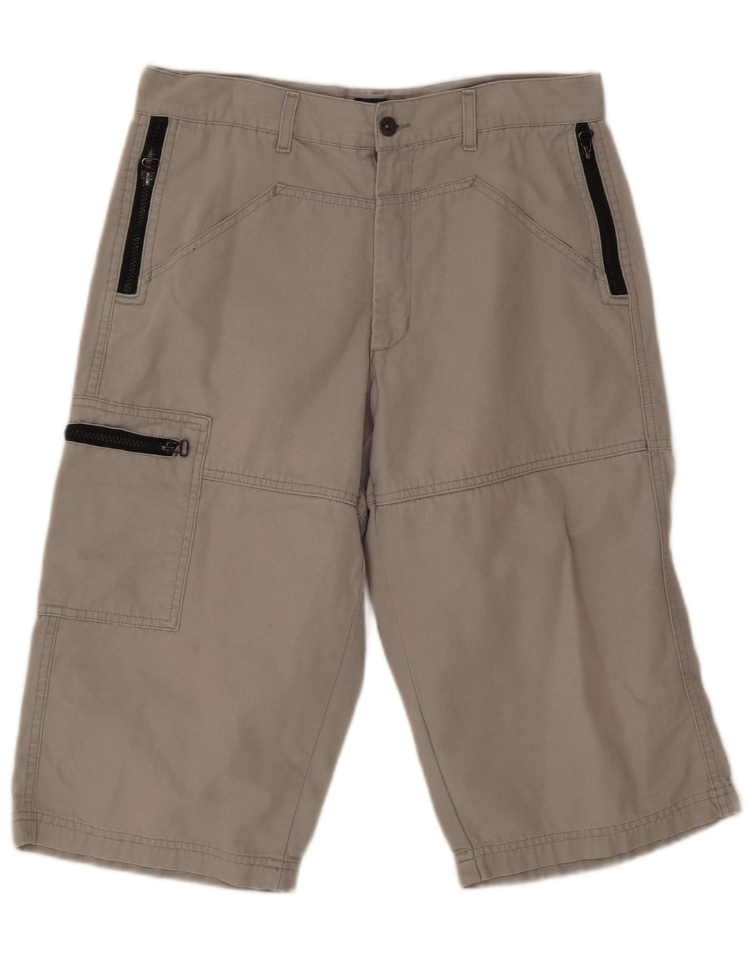 Tom Tompson Herren Cargoshorts Medium W30 Graue Baumwolle