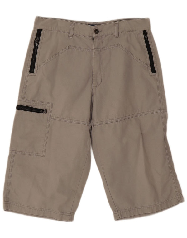 Tom Tompson Herren Cargoshorts Medium W30 Graue Baumwolle
