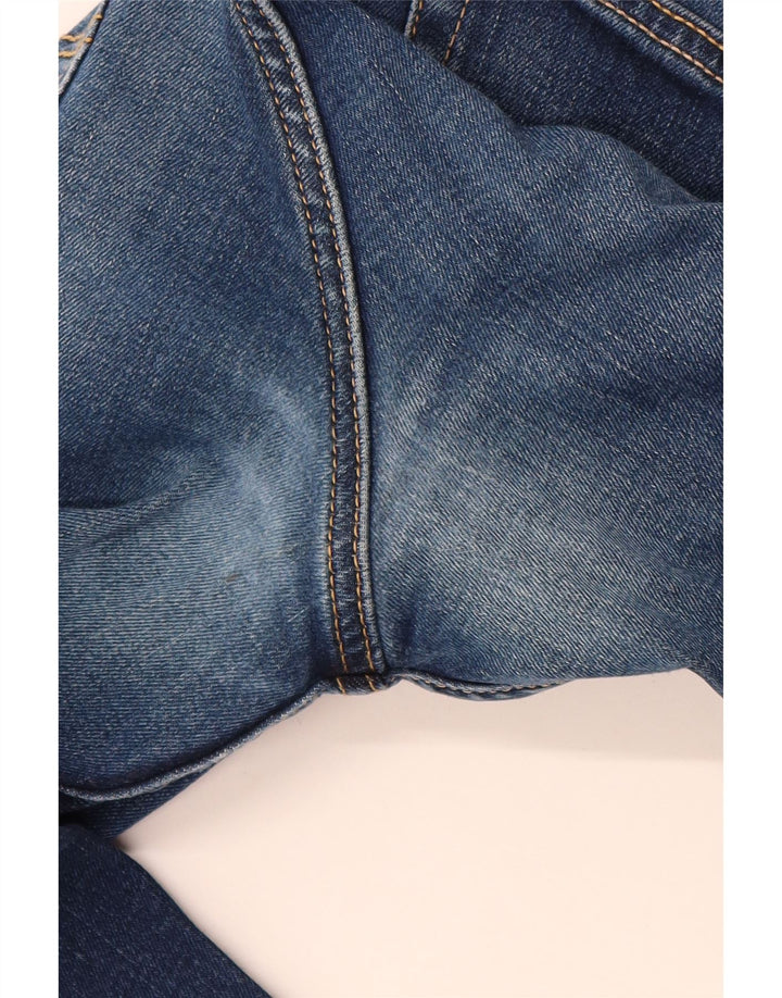 Mustang Damen Tramper Slim Jeans W32 L32 Blaue Baumwolle
