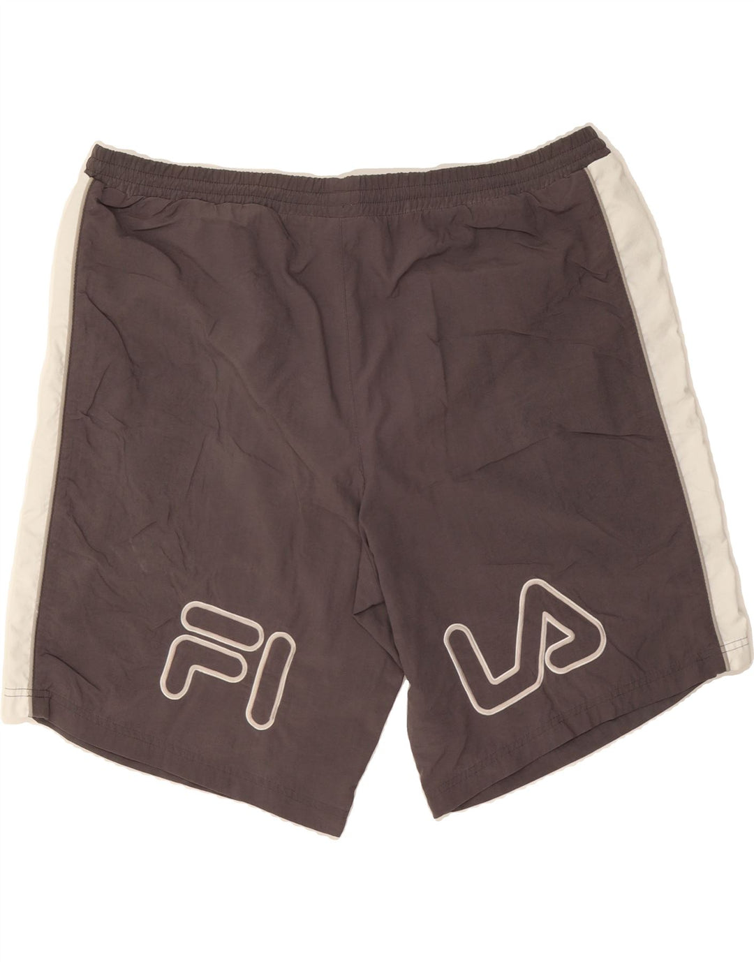 FILA Mens Sport Shorts 2XL Grey Vintage Fila and Second-Hand Fila from Messina Hembry 