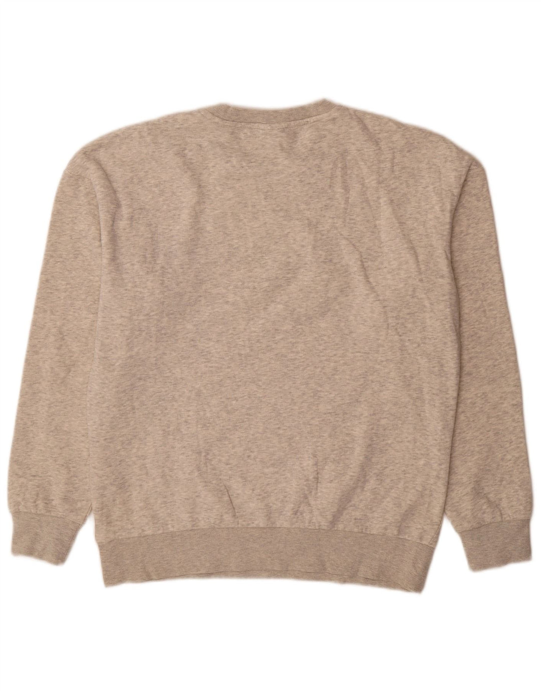 Jack & Jones Herren-Sweatshirt-Pullover, groß, grau gefleckte Baumwolle