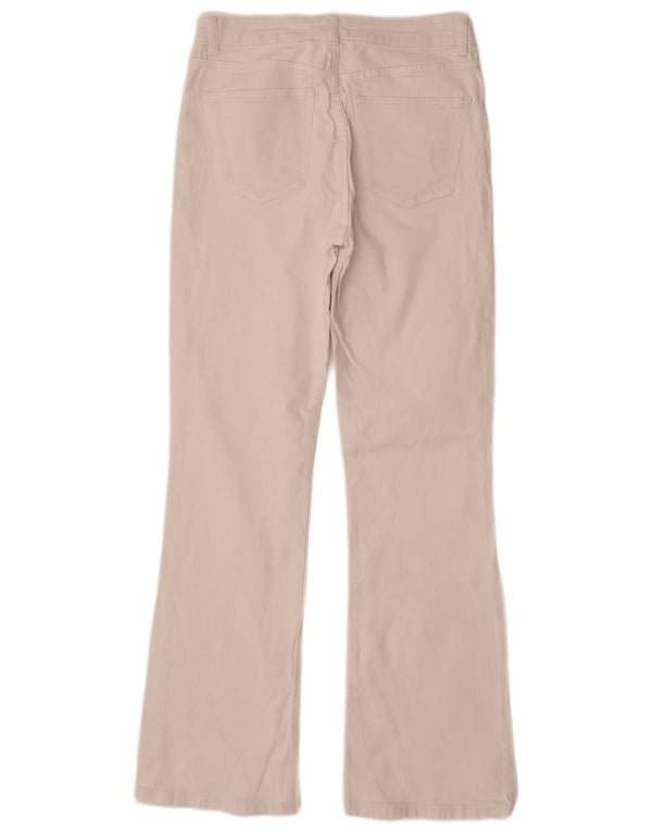Zara Damen Bootcut Jeans EU 38 Small W28 L31 Weiß