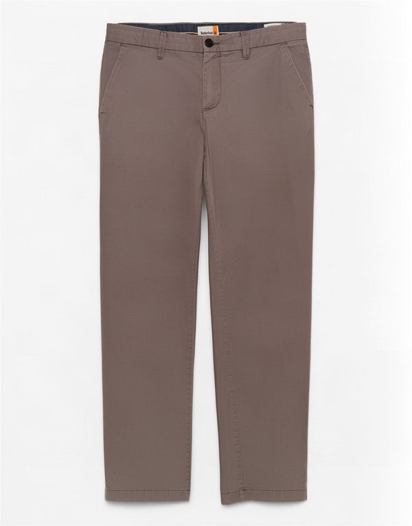 Timberland Herren gerade Chinohose W32 L32 graue Baumwolle