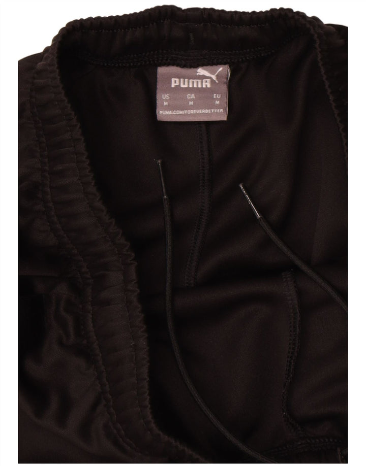 Puma Herren-Trainingshose, Mittelschwarzes Farbblock-Polyester