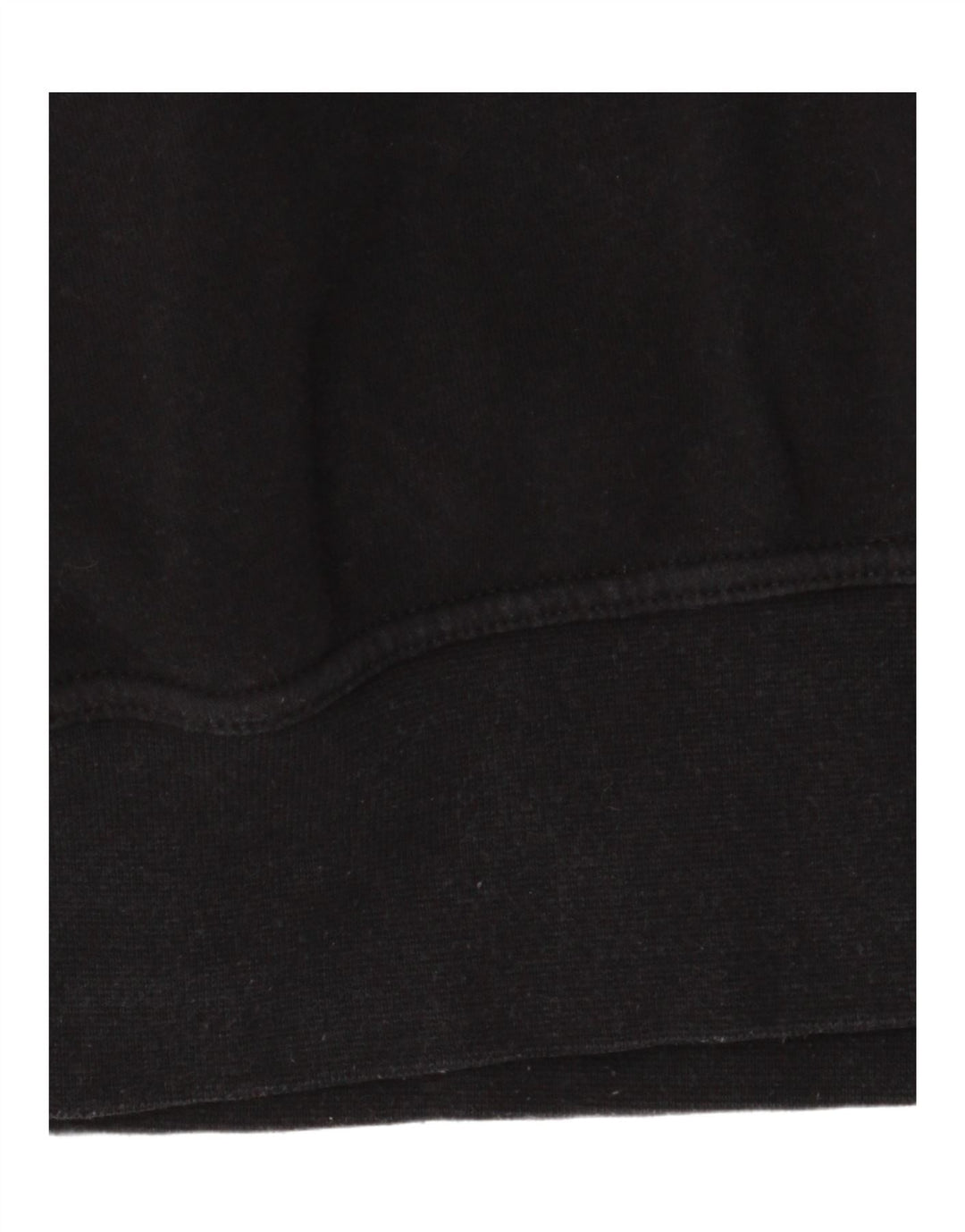 Nike Womens Graphic Crop Sweatshirt Pullover UK 12 Mittelschwarze Baumwolle