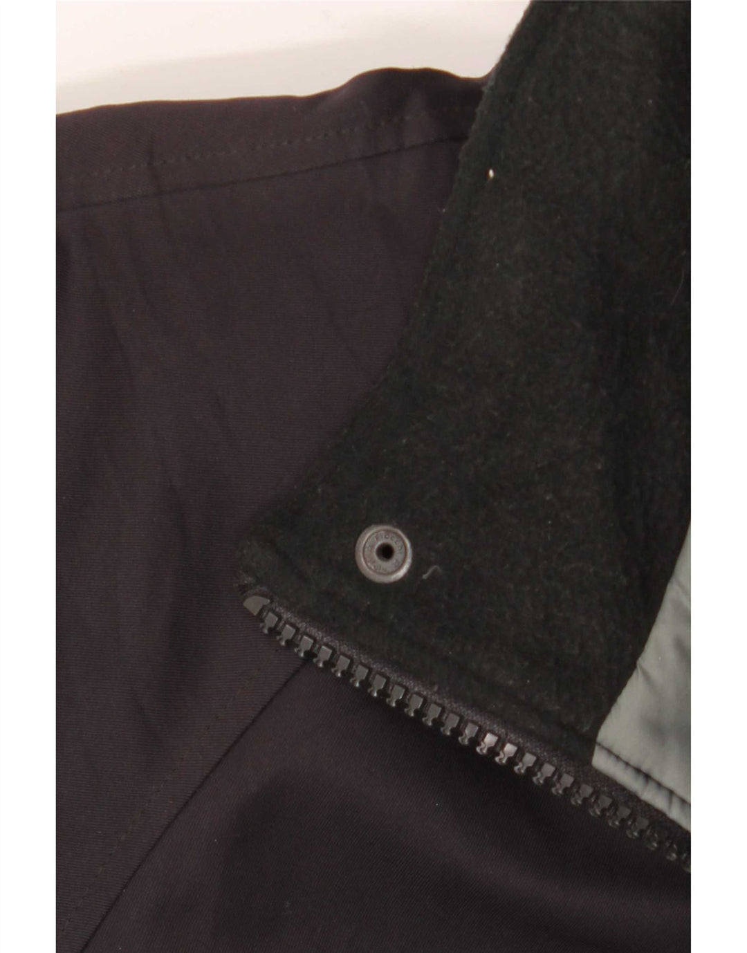 Trussardi Herren-Windbreaker-Mantel IT 50 Large Schwarz Polyester