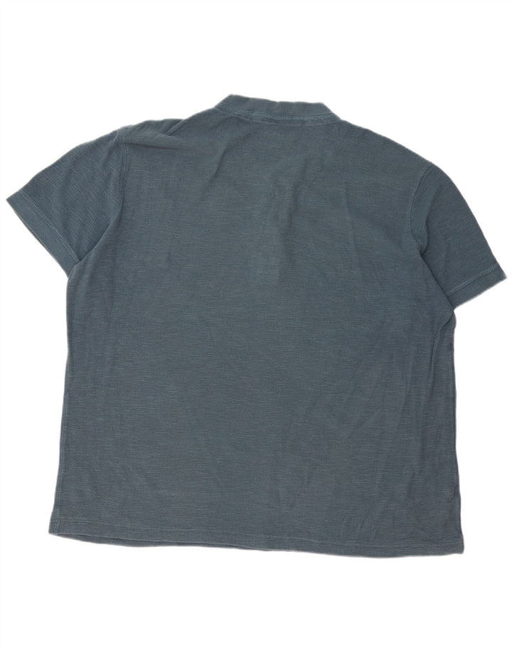 EDDIE BAUER Herren T-Shirt Top XL Blau Baumwolle