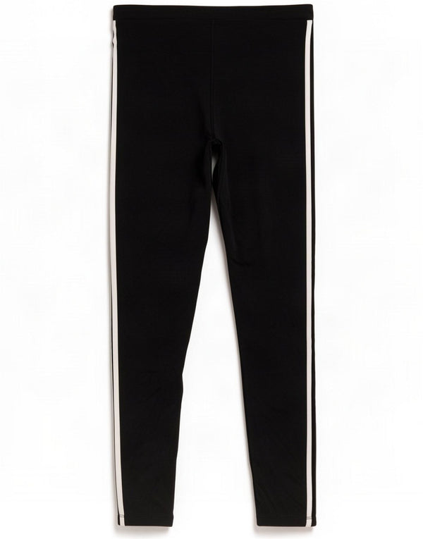 Adidas Damen Leggings UK 10 Large Black Cotton