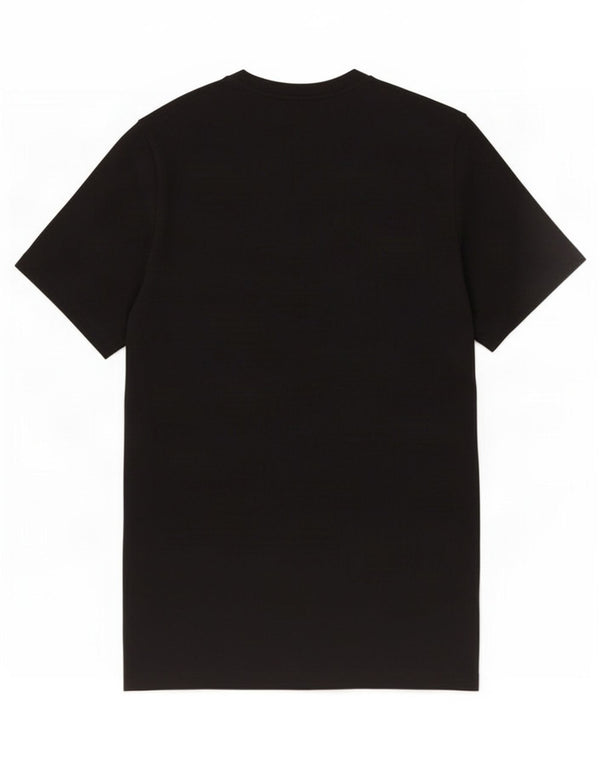 Nike Herren Dri Fit T-Shirt Top Large Schwarz Baumwolle