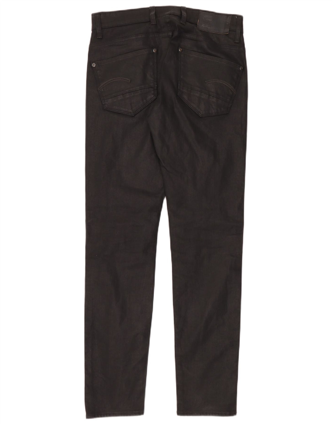 G-Star Herren Revend Super Slim Jeans W31 L32 Schwarze Baumwolle