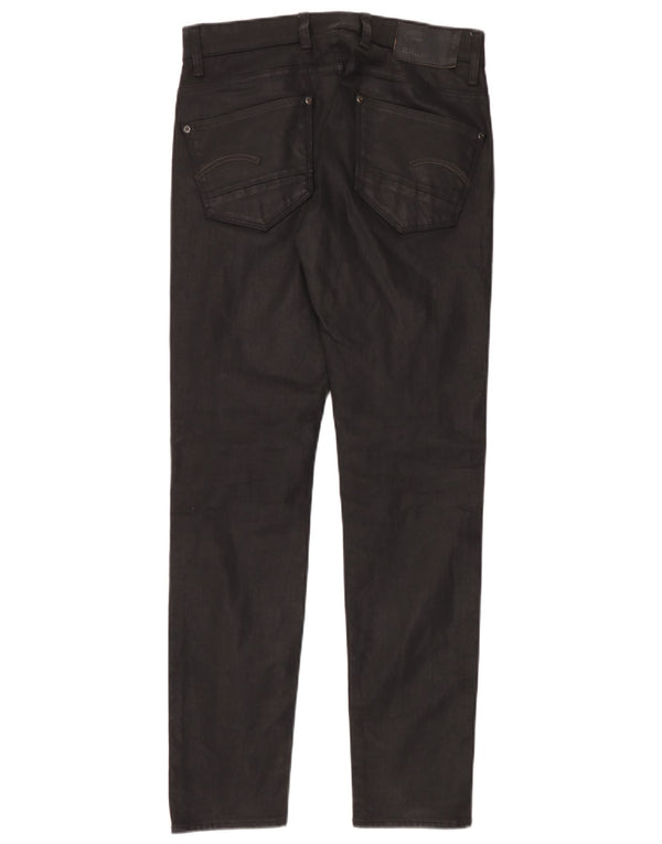 G-Star Herren Revend Super Slim Jeans W31 L32 Schwarze Baumwolle