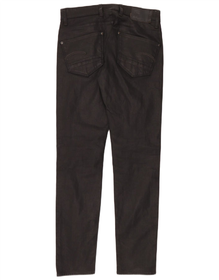 G-Star Herren Revend Super Slim Jeans W31 L32 Schwarze Baumwolle