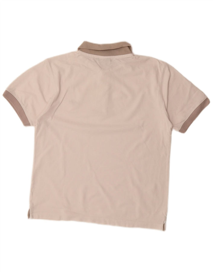 Lotto Herren-Poloshirt, Mittelweiß, Farbblock