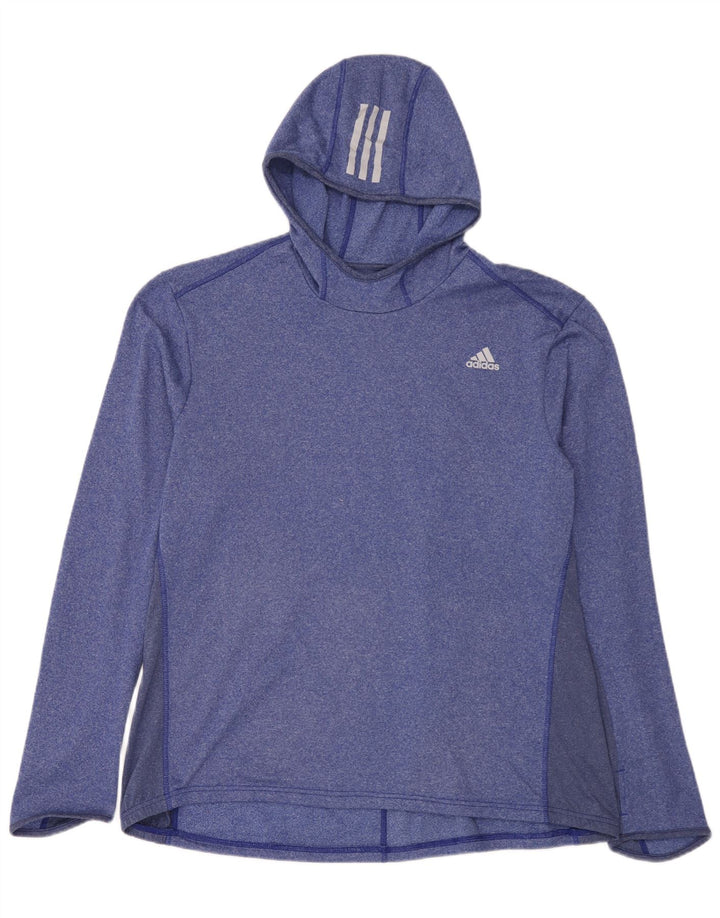 Adidas Herren Kapuzenoberteil Langarm 2XL Blau