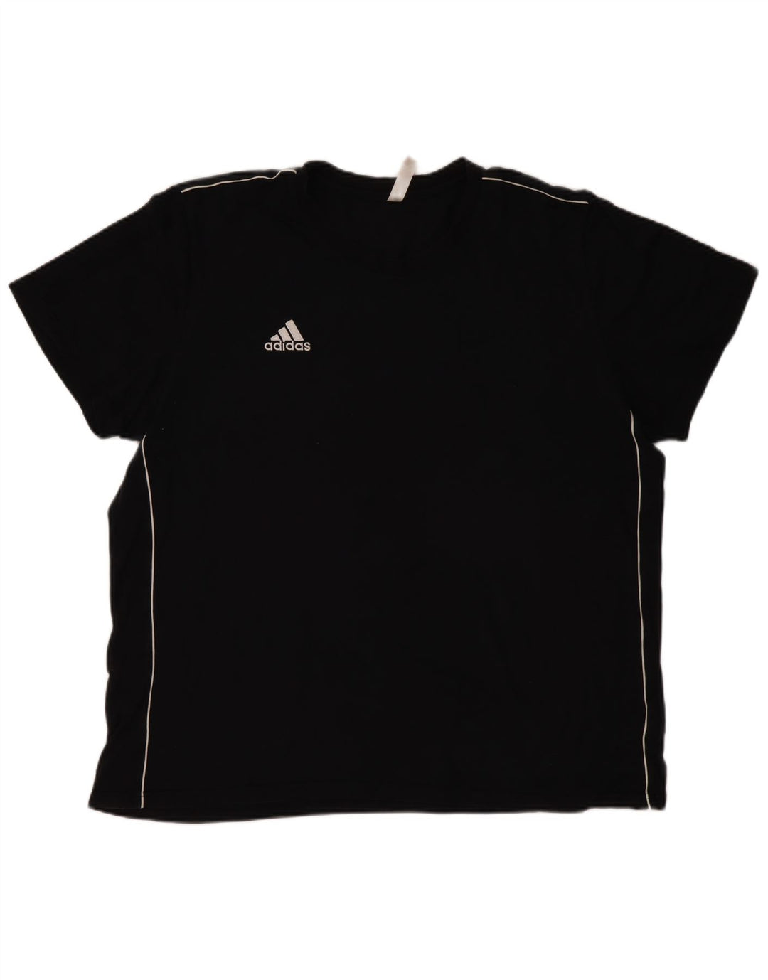 ADIDAS Herren T-Shirt Top 2XL Schwarz Baumwolle