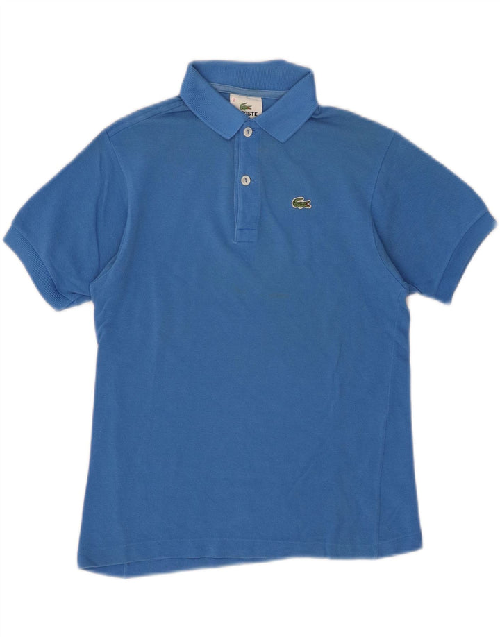 Lacoste Jungen-Poloshirt, 11–12 Jahre, blaue Baumwolle