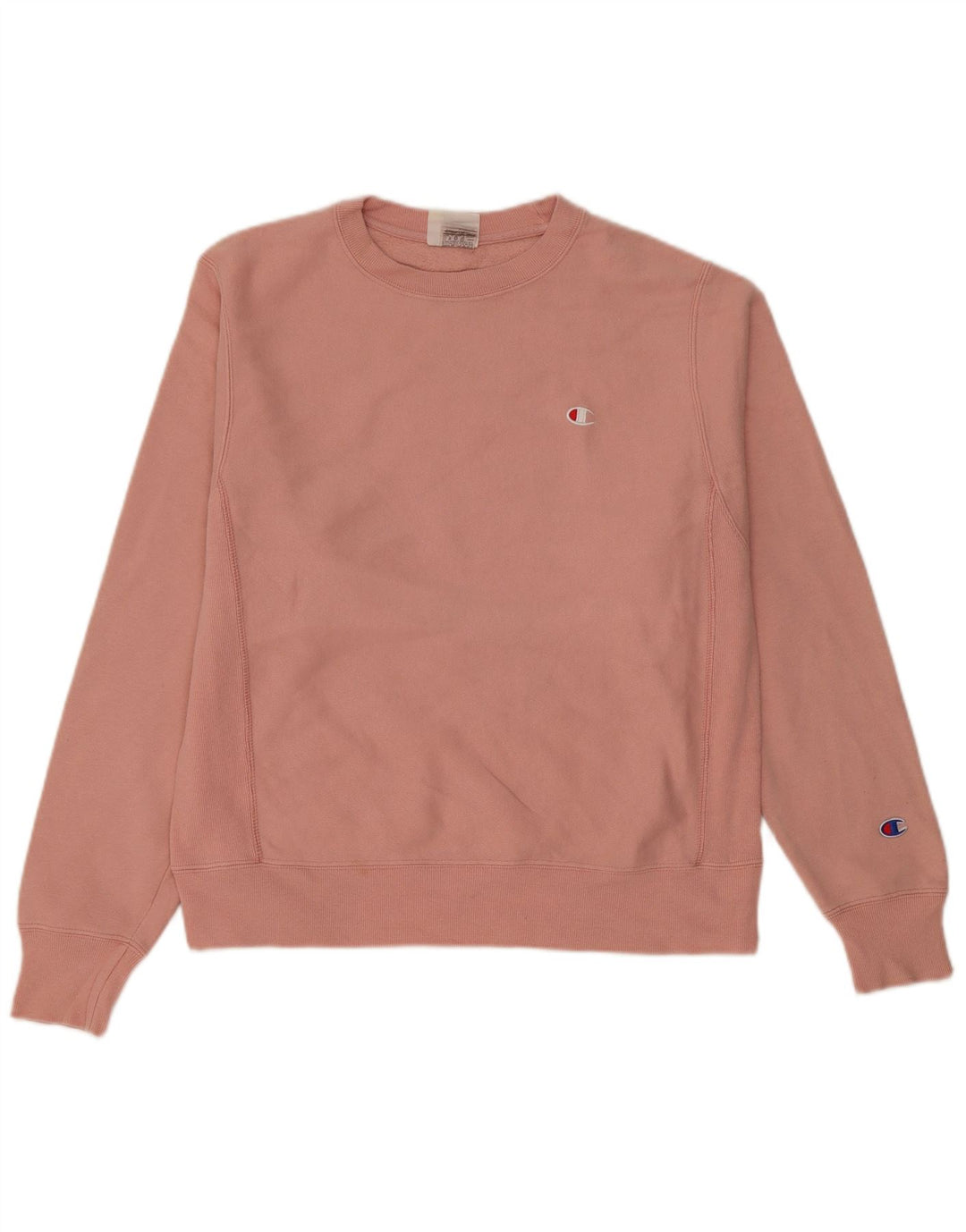 Champion Herren-Sweatshirt, Pullover, Größe S, rosa, Baumwolle