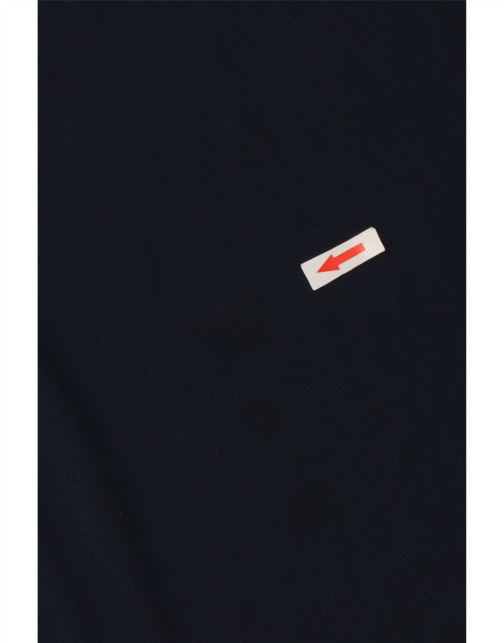 Nike Herren Dri Fit T-Shirt Top Small Marineblau Polyester