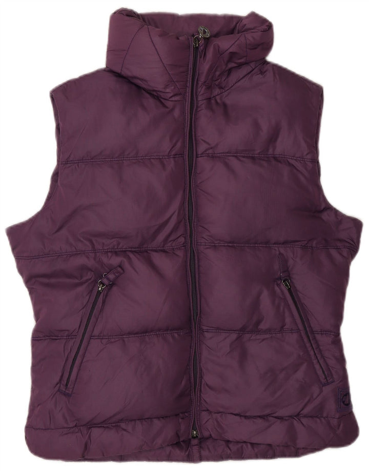 MURPHY & NYE Damen Wattierte Weste UK 14 Medium Purple Nylon